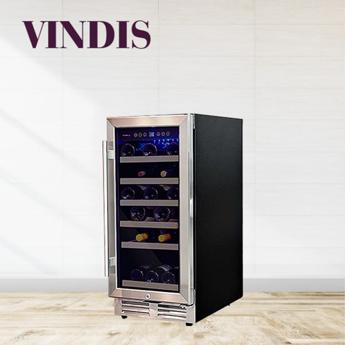 [Vindis] 빈디스 와인셀러 VDSM-30 빈디스 메탈 싱글 30본 와인냉장고