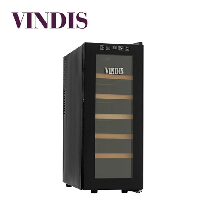 [Vindis] 빈디스 와인셀러 BW-35D1 빈디스 반도체 12본 와인냉장고