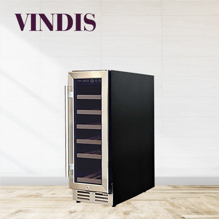 [Vindis] 빈디스 와인셀러 VDSM-20 빈디스 메탈 싱글 18본 와인냉장고