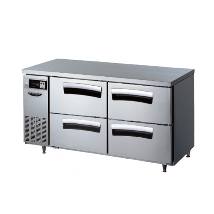 라셀르 업소용 1500 테이블 냉장고 LT-1524R-DD 우유서랍 테이블형