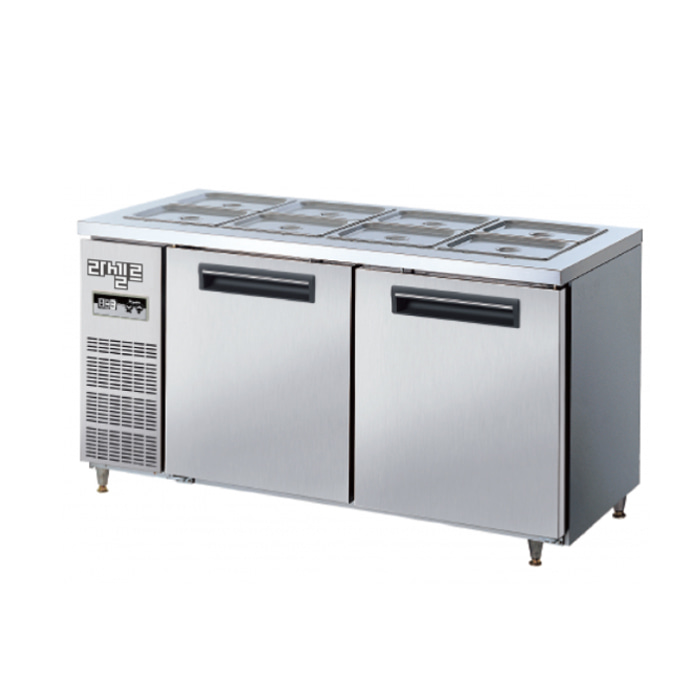 라셀르 업소용 1500 반찬 테이블 냉장고 LMBD-1520R 직냉식 디지털